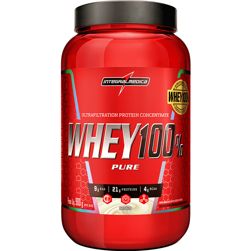 WHEY 100% 900G POTE - INTEGRALMEDICA