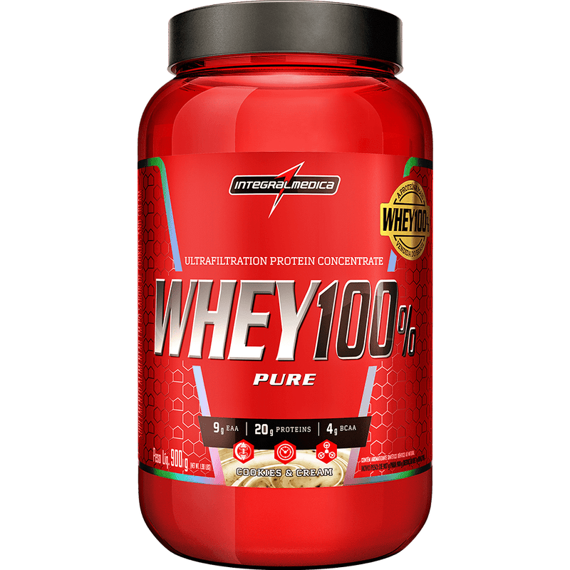 WHEY 100% 900G POTE - INTEGRALMEDICA