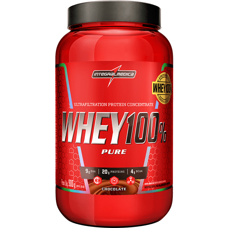 WHEY 100% 900G POTE - INTEGRALMEDICA